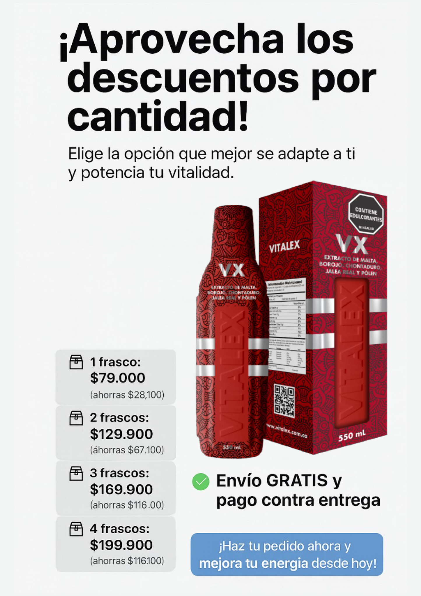 Vitalex - Maximiza tu energía masculina