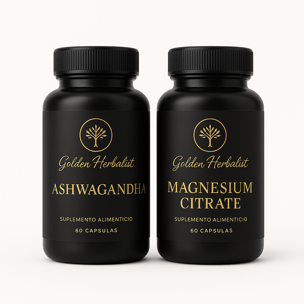 Combo Ashwaganda + Citrato de Magnesio