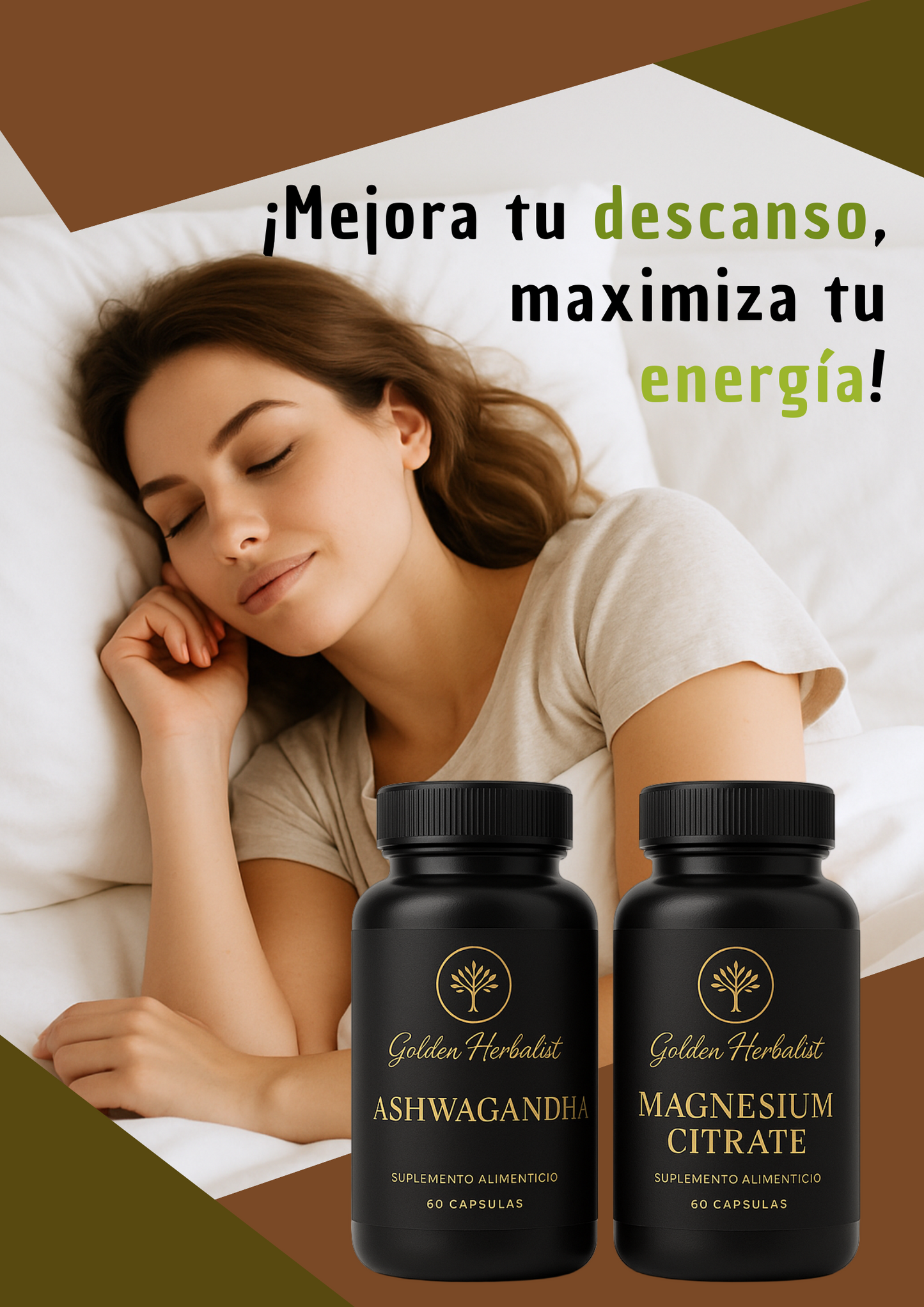 Combo Ashwaganda + Citrato de Magnesio