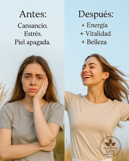 Eleva tu bienestar con el combo NAD + RESVERATROL Y ASHAWANDA