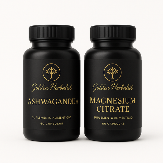 Combo Ashwaganda + Citrato de Magnesio