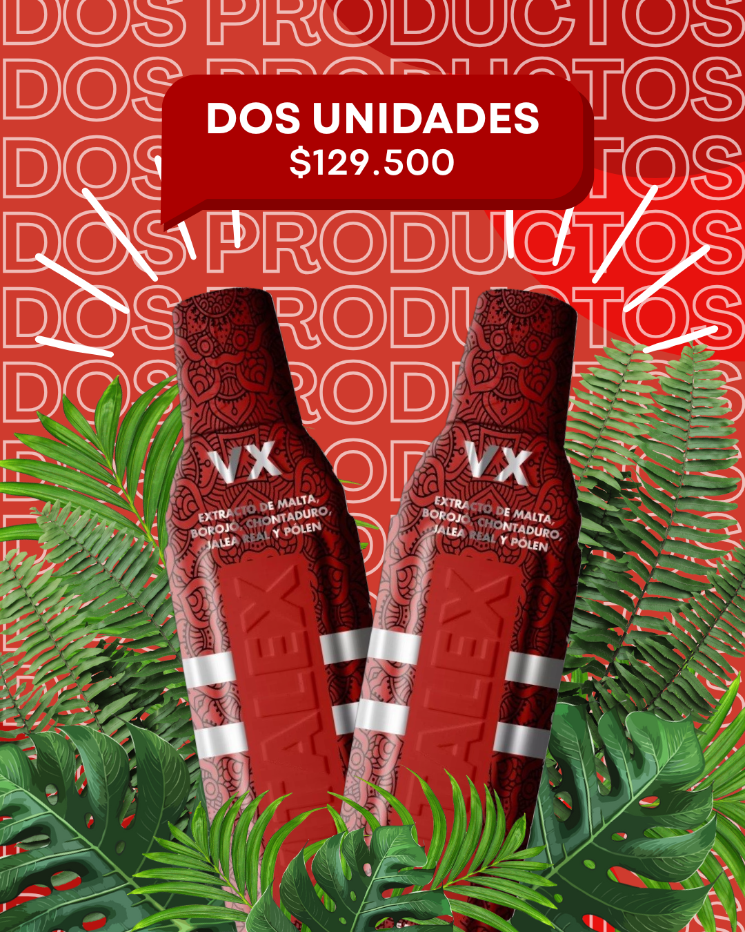 Vitalex - Maximiza tu energía masculina banner